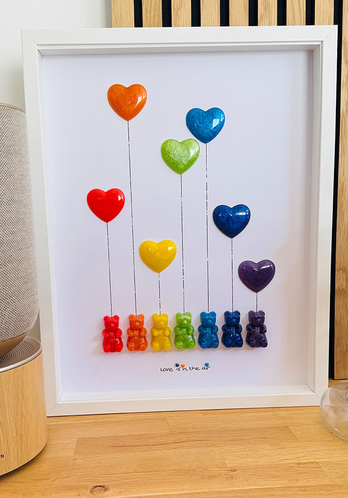 Love Is in the Air: Rainbow Balloon Bears