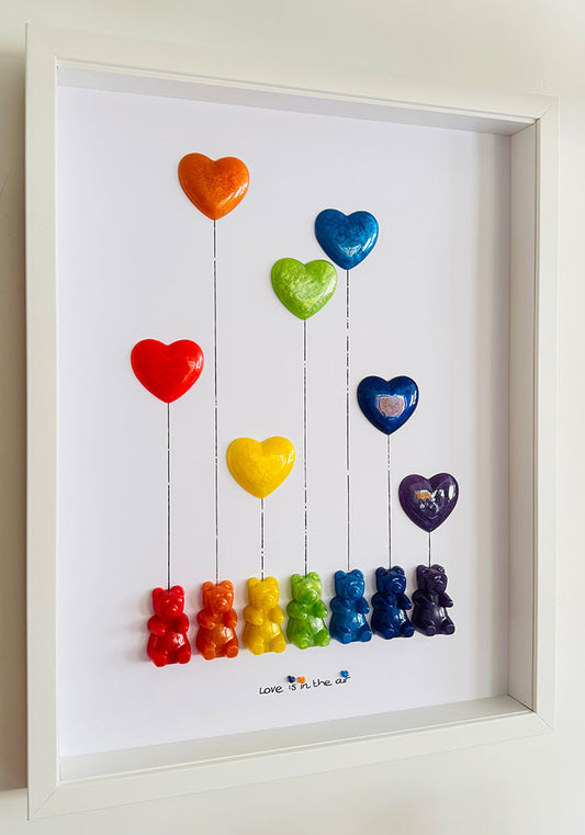 Love Is in the Air: Rainbow Balloon Bears