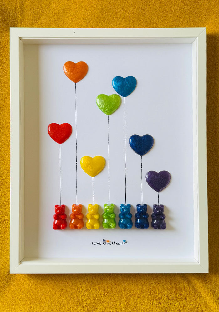 Love Is in the Air: Rainbow Balloon Bears