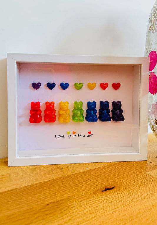 Love Is in the Air: Pride Edition with Rainbow Bears & Hearts